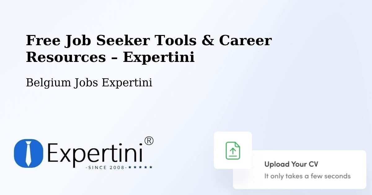 Free Job Seeker Tools & Career Resources – Izegem - Izegem, Belgium Jobs Expertini